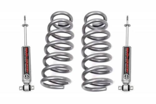 Rough Country - 30430 | Rough Country 2 Inch Front Leveling Kit With Coil Springs For Ram 1500 / 1500 Classic | 2009-2023 | Premium N3 Shocks