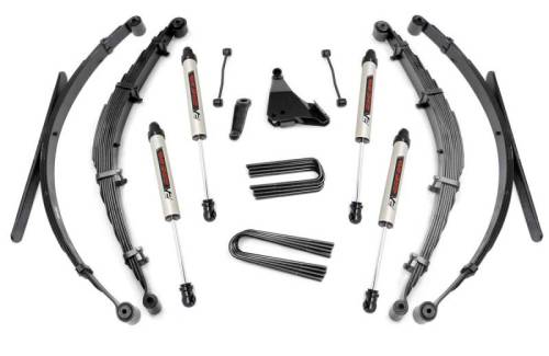 Rough Country - 49270 | 6 Inch Ford Suspension Lift Kit w/ V2 Monotube Shocks