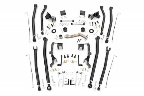 Rough Country - 78600U | 4in Jeep Long Arm Upgrade Kit (07-18 Wrangler JK)