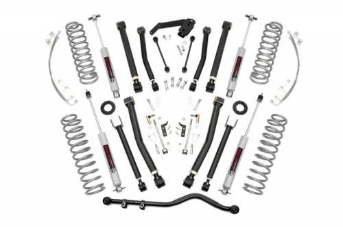 Rough Country - 67330 | 4 Inch Jeep X-series Suspension Lift Kit (07-18 Wrangler JK)