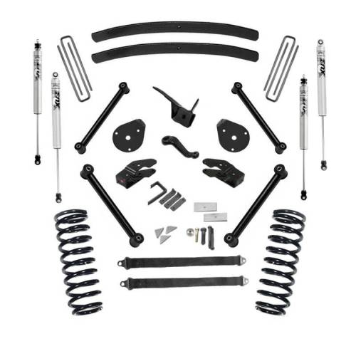 SuperLift - K334F | Superlift 5 inch Suspension Lift Kit with Fox 2.0 Shocks (1994-1999 2500, 3500 4WD | Diesel, V10)