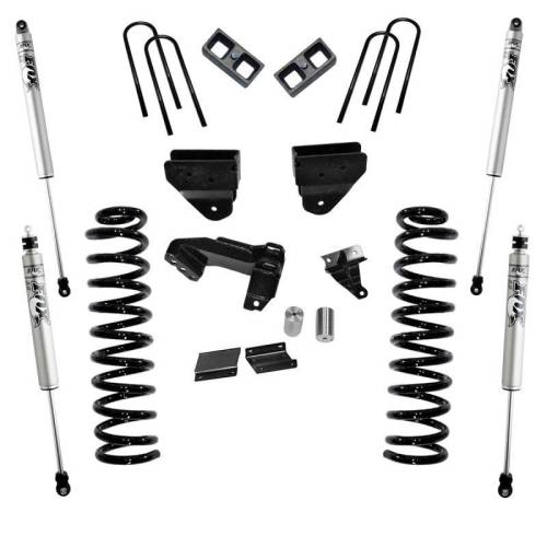 SuperLift - K876F | Superlift 4 inch Suspension Lift Kit with Fox 2.0 Shocks (2011-2016 F250, F350 Super Duty 4WD | Diesel)