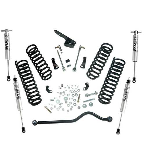 SuperLift - K905F | Superlift 4 inch Suspension Lift Kit with Fox 2.0 Shocks (2007-2018 JK Wrangler 4WD)