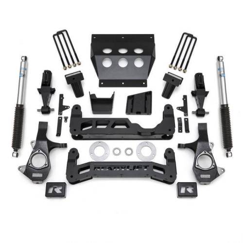 ReadyLIFT Suspensions - 44-3472 |ÊReadyLiftÊ7 Inch Suspension Lift Kit with Bilstein Shocks (2014-2018 Silverado, Sierra 1500 with Stamped Steel Control Arms)