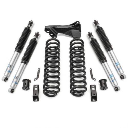 ReadyLIFT Suspensions - 46-2729 | ReadyLift 2.5 Inch Front Leveling Kit With Bilstein Shocks For Ford F-250 / F-350 | 2011-2019