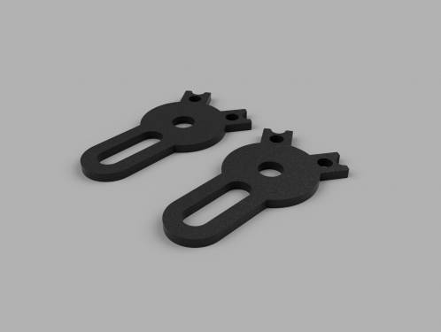 Traxda - 406091 | Traxda Front Magnaride Brackets (2019-2023 Sierra 1500 4WD)