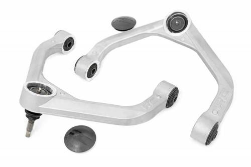 Rough Country - 31402 | Rough Country Forged Upper Control Arms For Ram 1500 4WD | 2019-2023 | 3-3.5 Inch, Aluminum