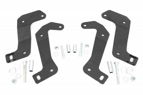 Rough Country - 110602 | Rough Country Front Control Arm Relocation Kit For Jeep Gladiator JT (2020-2023) / Wrangler JL (2018-2023)