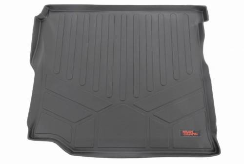 Rough Country - M-6120 | Rough Country Rear Cargo Mat For Jeep Wrangler JL Unlimited 4WD (2018-2024) | With Factory Subwoofer
