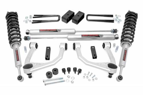 Rough Country - 76831 | 3.5 Inch Toyota Bolt on Lift Kit w/ Lifted Struts, Premium N3 Shocks