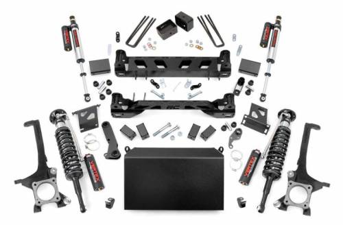 Rough Country - 75450 | Rough Country 6 Inch Lift Kit For Toyota Tundra 2/4WD | 2007-2015 | Vertex Coilovers, Vertex Shocks