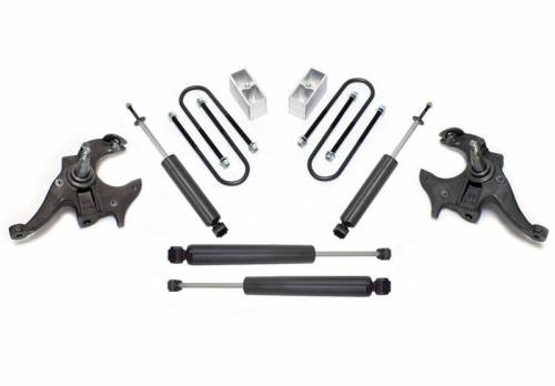 MaxTrac Suspension - KS330123 | Complete 2/3 Lowering Kit (1982-2004 Chevrolet, GMC S10, S15 2WD | 1982-1997 Blzer, Jimmy 2WD)