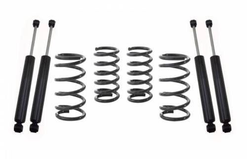 MaxTrac Suspension - K331124 | Complete 2/4 Lowering Kit (1965-1972 Chevrolet, GMC C10 2WD | 8 Cylinder)