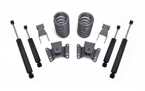 MaxTrac Suspension - KH331124 | Complete 2/4 Lowering Kit (1973-1987 Chevrolet, GMC C10 2WD)
