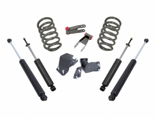 MaxTrac Suspension - K330524-6 | Complete 2/4 Lowering Kit (1988-1998 Chevrolet, GMC C1500 2WD | 6 Cylinder)