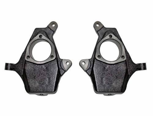 MaxTrac Suspension - 100920 | 2 Inch Front Lowering Spindles (1999-2006 Chevrolet, GMC 1500 2WD/4WD)