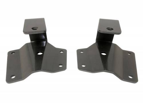 MaxTrac Suspension - 420920 | Rear Lowering Hangers 2 Inch Drop (1999-2006 Chevrolet, GMC Silverado, Sierra 1500 2WD | All Models)