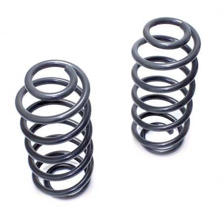 MaxTrac Suspension - 251510-8 | Front Lowering Coils - 1 Inch Drop (2014-2018 Chevrolet, GMC Silverado, Sierra 1500 2WD/4WD | Ext/Crew Cab)