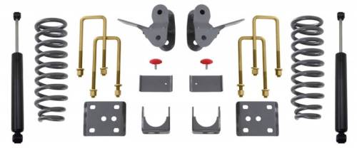 MaxTrac Suspension - K333124 | Complete 2/4 Lowering Kit (2004-2008 Ford F150 Pickup 2WD/4WD)