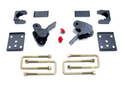 MaxTrac Suspension - 303440 | 4 Inch Rear Lowering Flip Kit (2009-2014 Ford F150 Pickup 2WD/4WD)