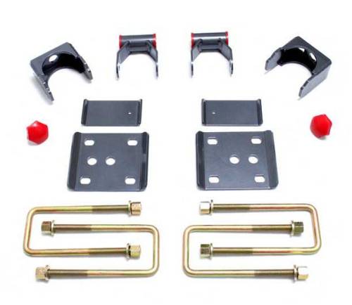 MaxTrac Suspension - 303150 | 5 Inch Rear Lowering Flip Kit (2004-2014 Ford F150 Pickup 2WD/4WD)