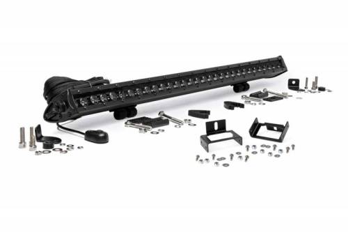 Rough Country - 70770 | Ford Super Duty 30-inch Black Series Cree LED Grille Kit (Single)