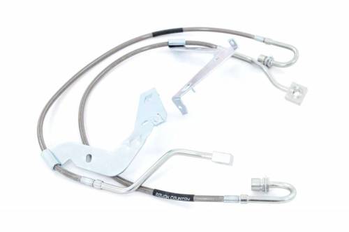 Rough Country - 89709 | Brake Lines | Stainless | Front | Ford Super Duty 4WD (2017-2022)