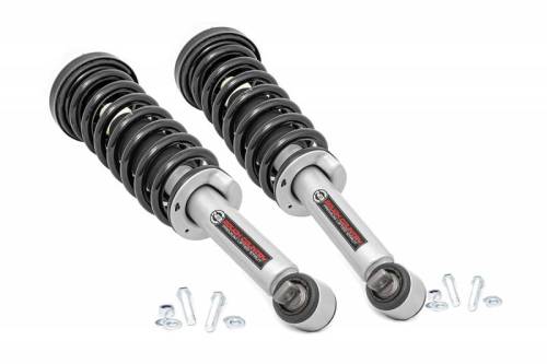 Rough Country - 501074 | Rough Country 2 Inch Front Premium N3 Lifted Loaded Struts Leveling Kit For Ford F-150 2WD | 2014-2023