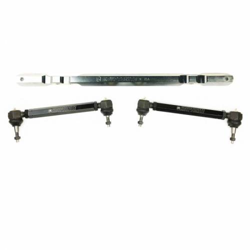 Kryptonite - KRCLP11 | Kryptonite SS Series Center Link Tie Rod Package | Factory Size Outer Tie Rod End (2011-2025 Silverado, Sierra 2500 HD, 3500 HD)