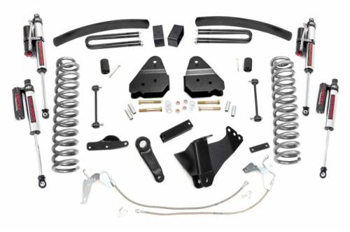 Rough Country - 59450 | 6 Inch Ford Suspension Lift Kit w/ Vertex Reservoir (Diesel)