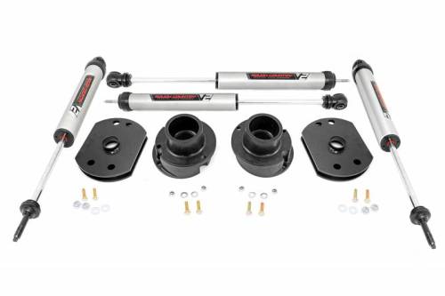 Rough Country - 30270 | Rough Country 2.5 Inch Lift Kit For Ram 2500 4WD | 2014-2023 | V2 Monotube Shocks