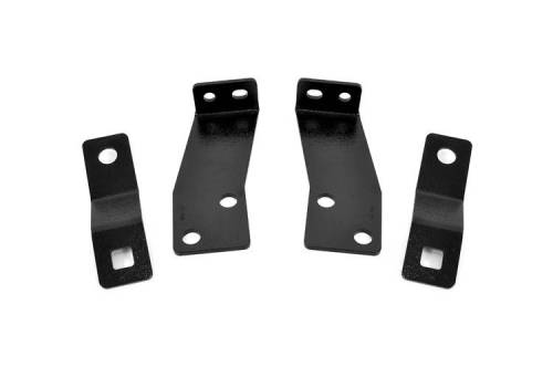 Rough Country - 1124 | Jeep Rear Bumper Brackets (07-18 Wrangler JK)