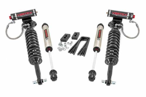 Rough Country - 56957 | Rough Country 2 Inch Lift Kit With Vertex Coilovers And V2 Monotube Shocks For Ford F-150 2/4WD | 2014-2020