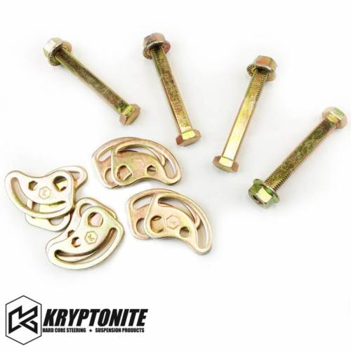 Kryptonite - KR0026 | Kryptonite Cam Bolt Kit (2001-2010 Silverado, Sierra 2500 HD, 3500 HD)