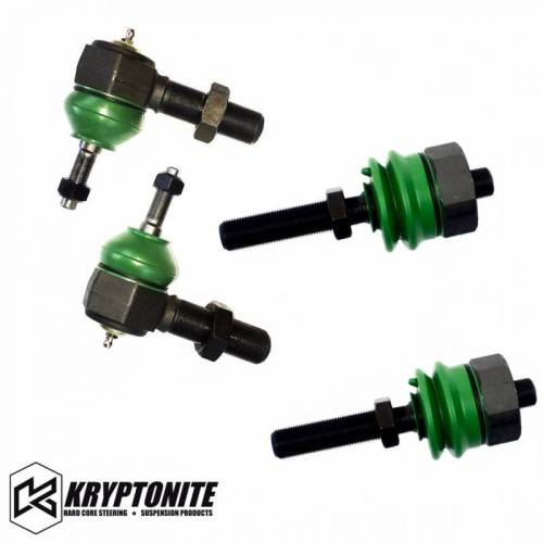 Kryptonite - 10KRYNEW78 | Kryptonite Tie Rod Rebuild Kit for Stock Center Link | 2 Generation 7/8" Thread (2001-2010 GM 2500 HD, 3500 HD)