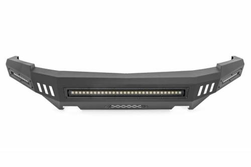 Rough Country - 10911 | Rough Country Chevrolet Front High Clearance Bumper Kit w/ LED Lights (07-13 Silverado 1500)