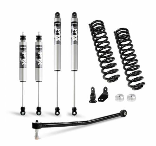 Cognito Motorsports - 120-P0937 | Cognito 2-Inch Performance Leveling Kit With Fox PS 2.0 IFP Shocks (2017-2019 Ford F250, F350 4WD)