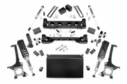 Rough Country - 75171 | 4in Toyota Suspension Lift Kit w/ N3 Struts and V2 Shocks (16-21 Tundra 4WD)