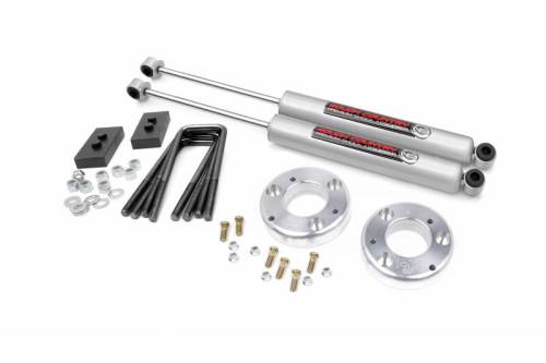 Rough Country - 58630 | Rough Country 2 Inch Rear Lift Kit For Ford F-150 2/4WD | 2021-2023 | Premium N3 Shocks