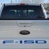 Recon Truck Accessories - 264382BL | Ford Acrylic Emblem Inserts - Blue
