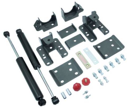 MaxTrac Suspension - 201360 | 5-6 Inch Rear Lowering Box Kit (2007-2018 Chevrolet, GMC Silverado, Sierra 1500 2WD/4WD)