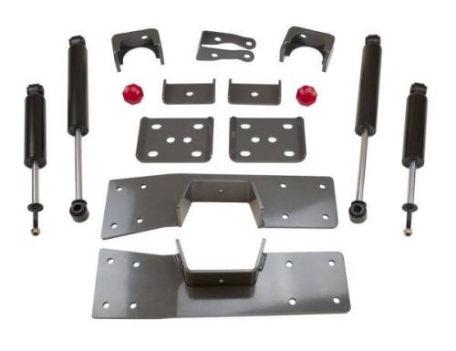 MaxTrac Suspension - 200960 | 6 Inch Rear Lowering Box Kit (1999-2006 Chevrolet, GMC Silverado, Sierra 1500 2WD/4WD)