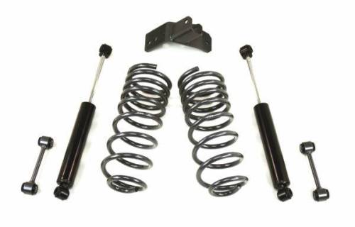 MaxTrac Suspension - 202940 | 4 Inch Rear Lowering Box Kit (2009-2018 Ram 1500 2WD/4WD | All Model)