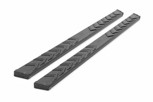 Rough Country - 41003 | Rough Country BA2 Running Board Side Step Bars For Ram 1500 / 1500 Classic / 2500 / 3500 | 2009-2023