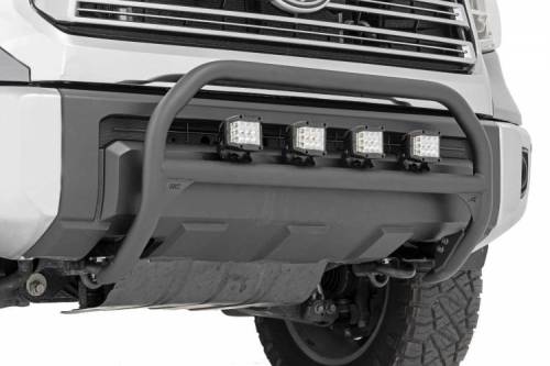 Rough Country - 75006 | Nudge Bar | 3 Inch Wide Angle Led (x4) | Toyota Tundra 4WD (07-21)