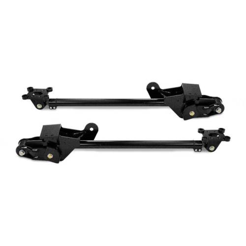 Cognito Motorsports - 110-90902 | Cognito Tubular Series LDG Traction Bar Kit (2020-2024 Silverado/Sierra 2500/3500 with 0-4.0-Inch Rear Lift Height)