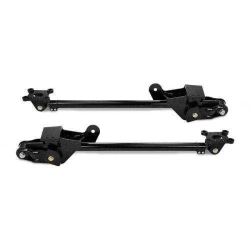Cognito Motorsports - 110-90902 | Cognito Tubular Series LDG Traction Bar Kit (2020-2024 Silverado, Sierra 2500 HD, 3500 HD with 0-4.0-Inch Rear Lift Height)