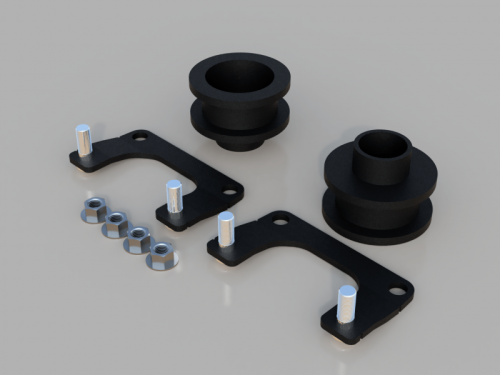 Traxda - 202051 | 1.5 Inch Honda Rear Leveling Kit (2018-2022 Odyssey)