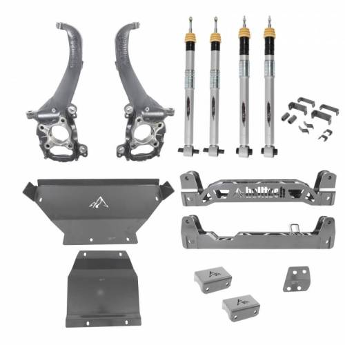 Belltech - 152600TP | Belltech 4-7.5 Inch Compete Lift Kit with Trail Performance Struts (2021-2023 Bronco 4WD | W/O Sasquatch)