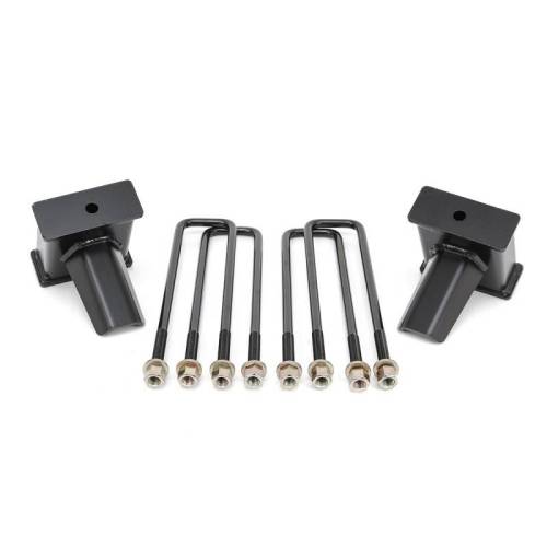 ReadyLIFT Suspensions - 26-3950 | ReadyLift 5 Inch Rear Block Kit (2019-2023 Silverado, Sierra 1500)